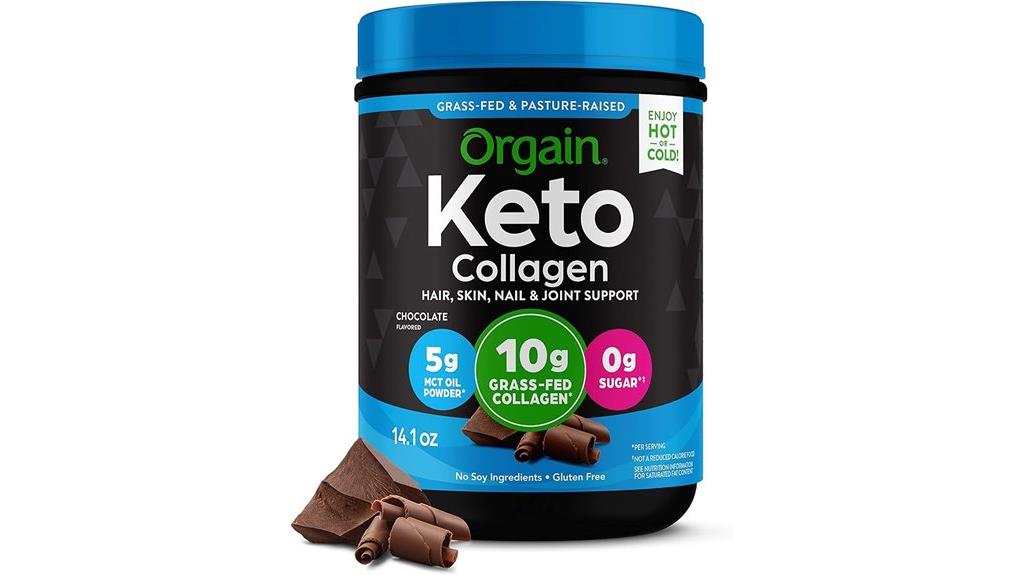 keto chocolate collagen powder