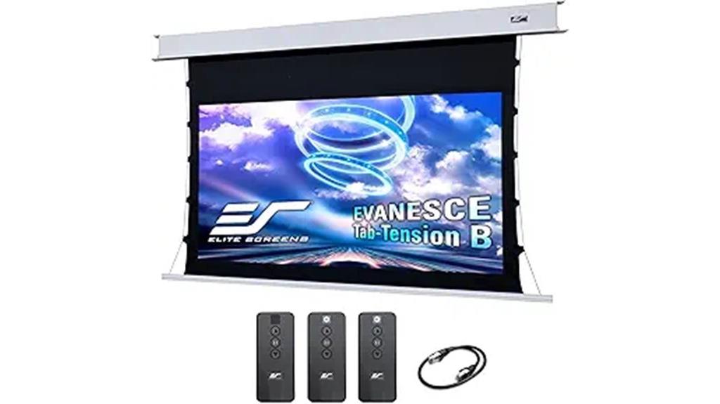 large 4k electric screen