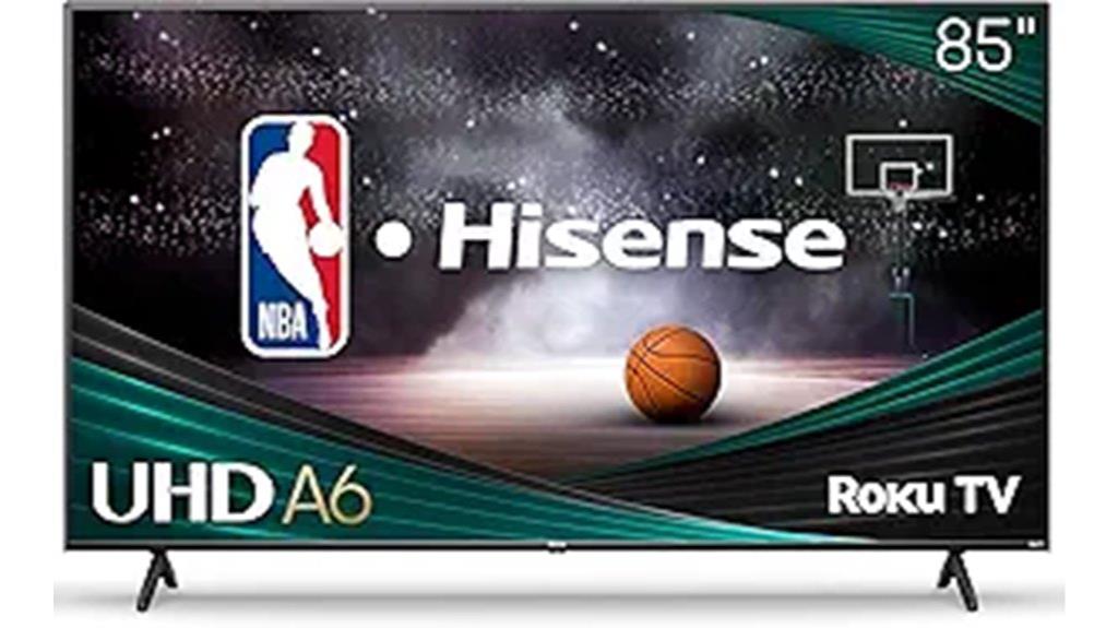 large 85 inch 4k tv