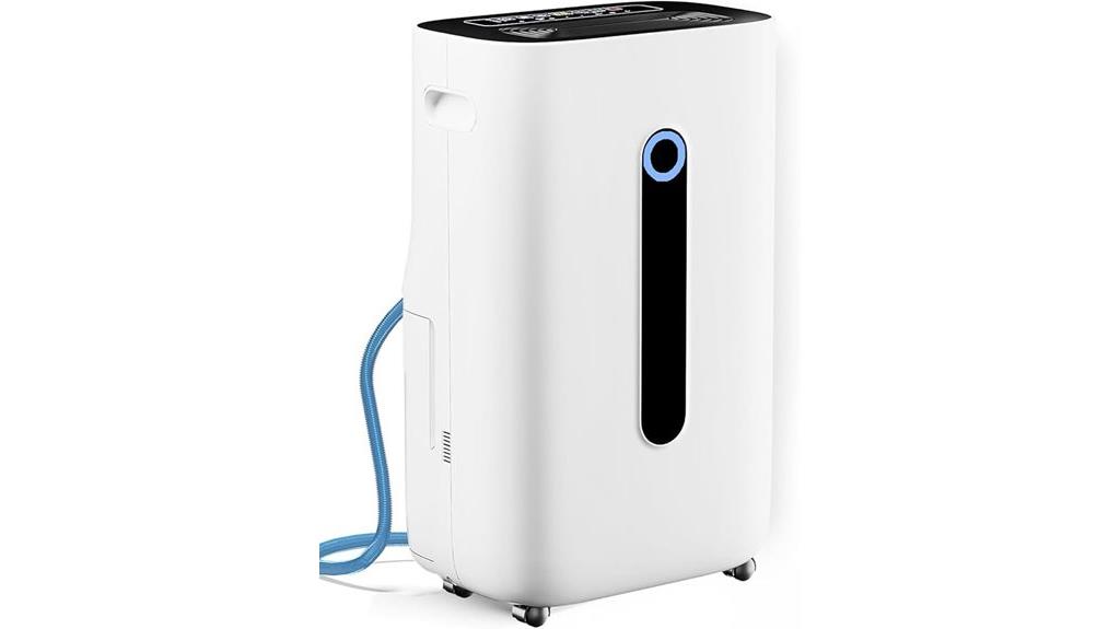 large capacity dehumidifier with drain