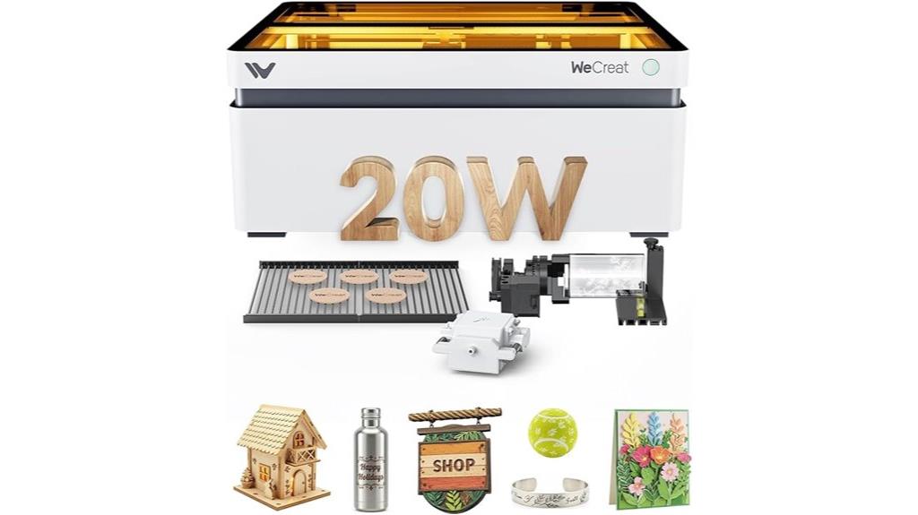 laser engraver with vision