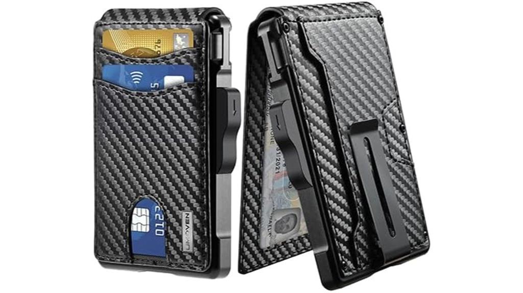 leather rfid money wallet