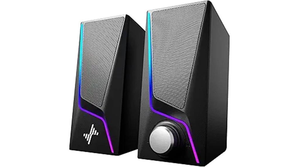 lighting enabled bass speakers