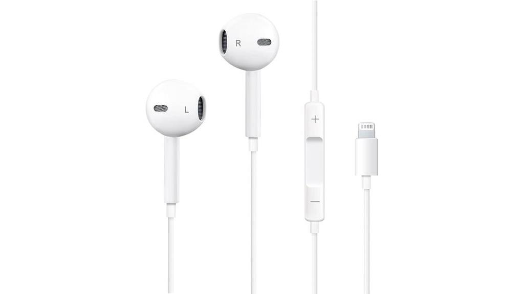 lightning connector earbuds