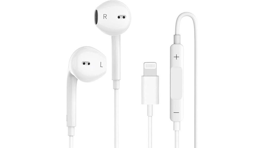 lightning connector earphones