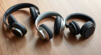 lightweight comfortable travel headphones
