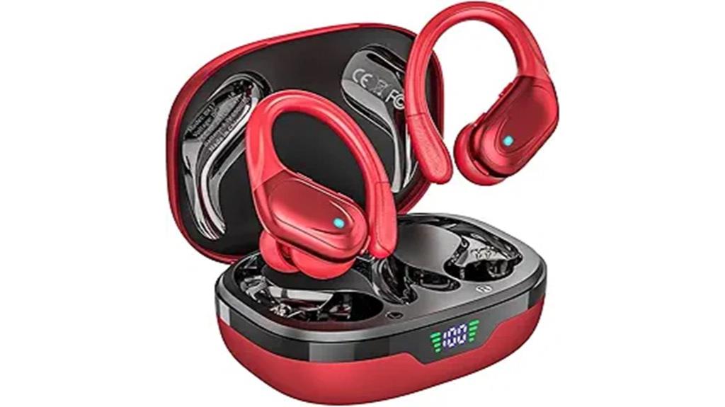 long lasting waterproof sport earbuds