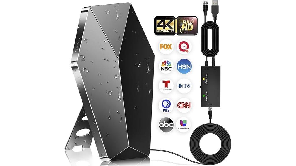 long range digital tv antenna