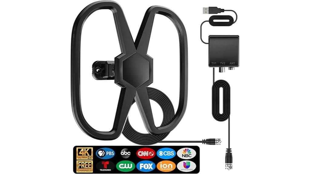 long range dual tv antenna