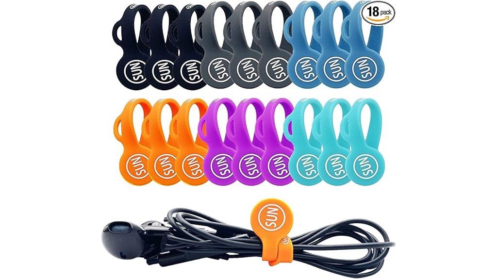 magnetic cable management clips