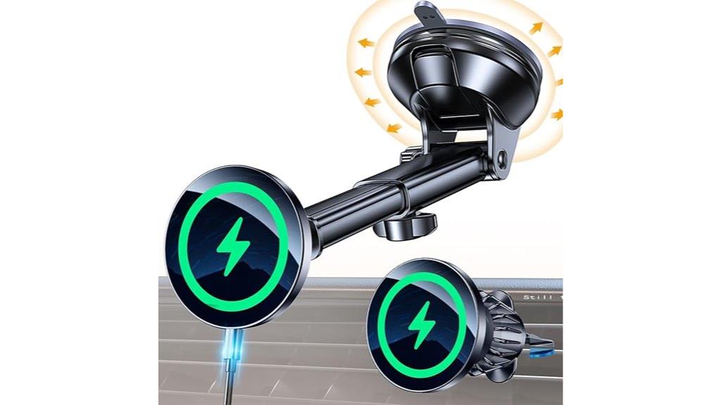 magnetic car phone charger