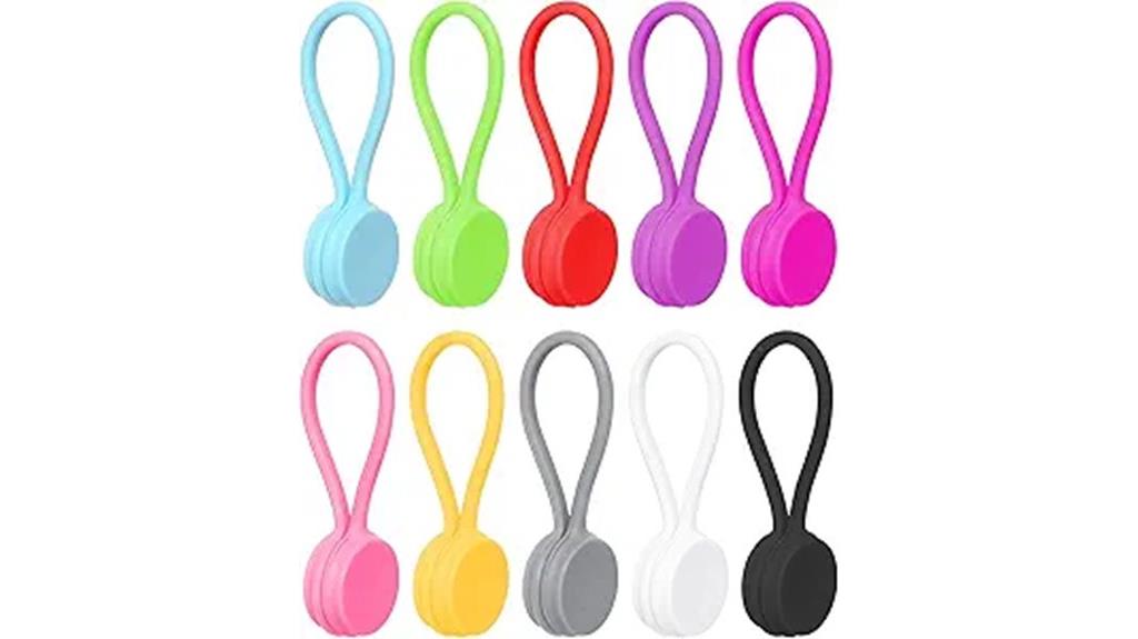 magnetic reusable cable ties