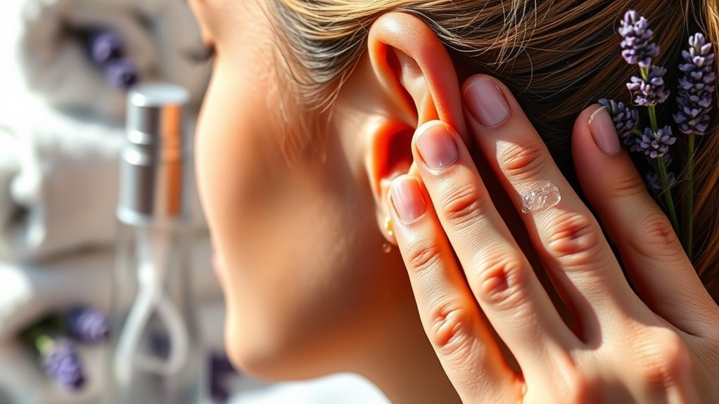 maintain ear moisture balance