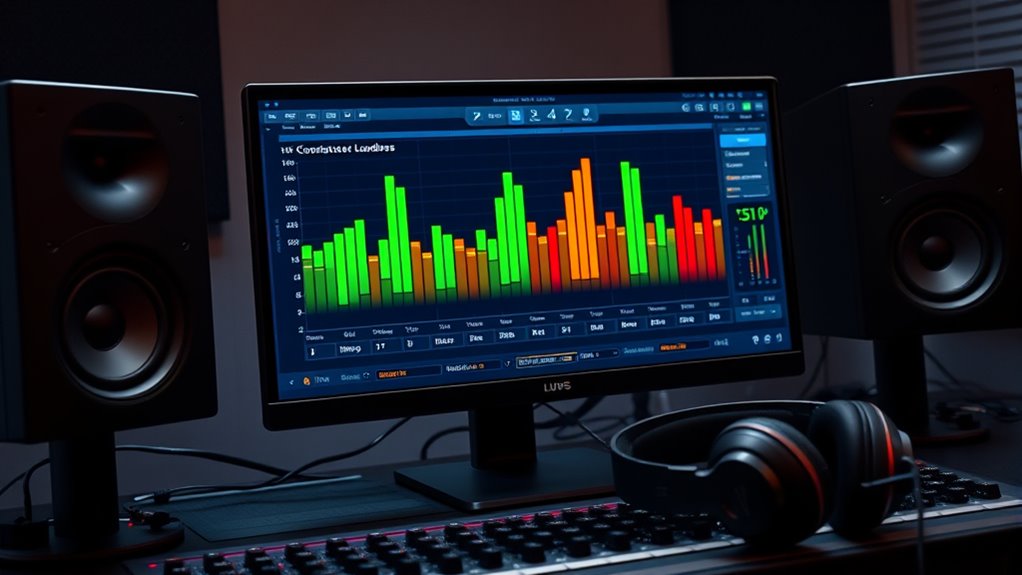 measure loudness with analyzers