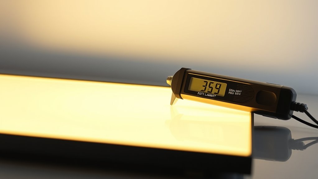 measuring display brightness accurately