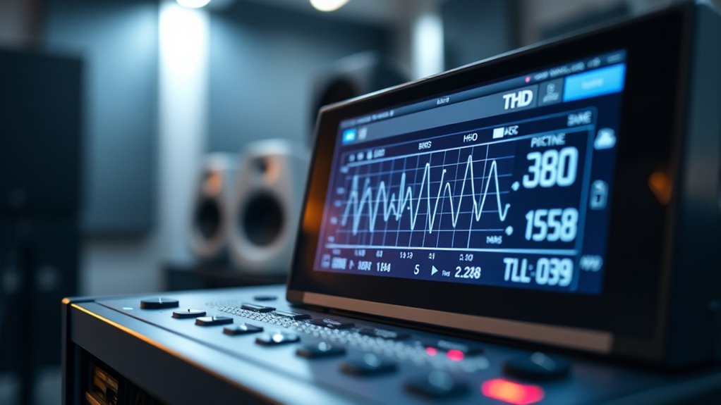 measuring harmonic distortion levels
