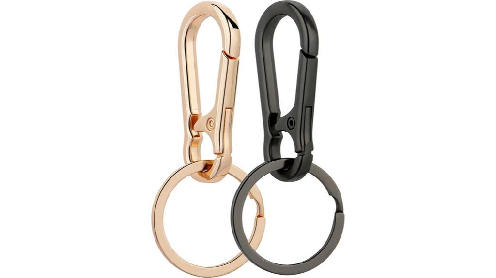 metal keychain ring organizer