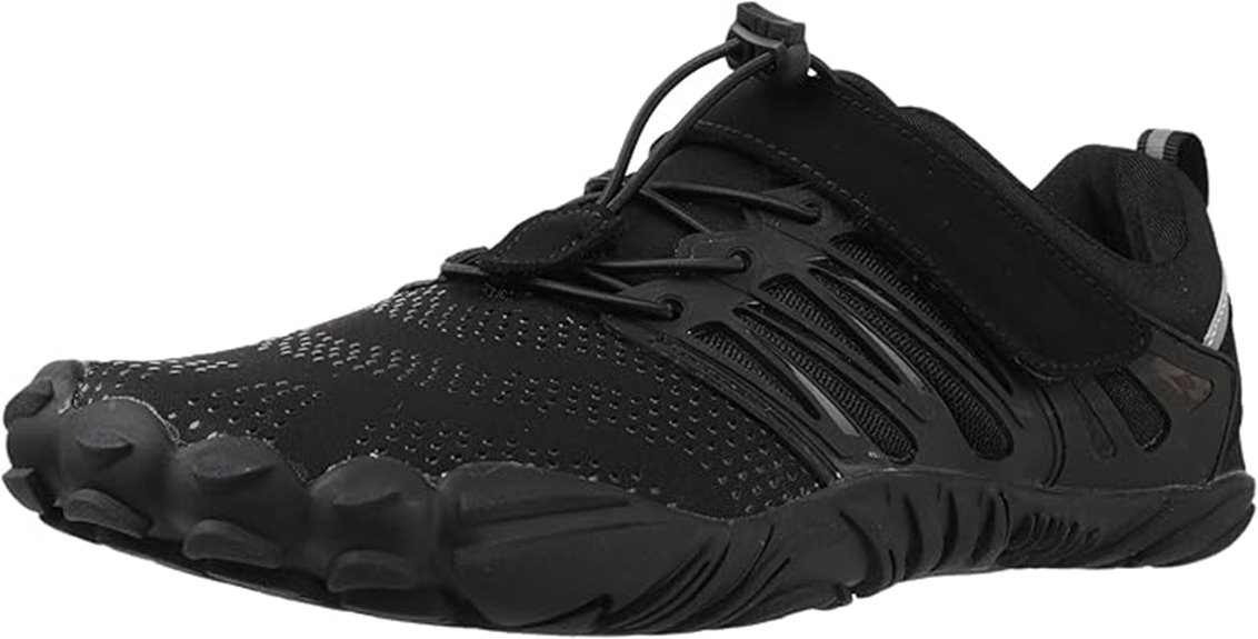 minimalist wide toe trail runner
