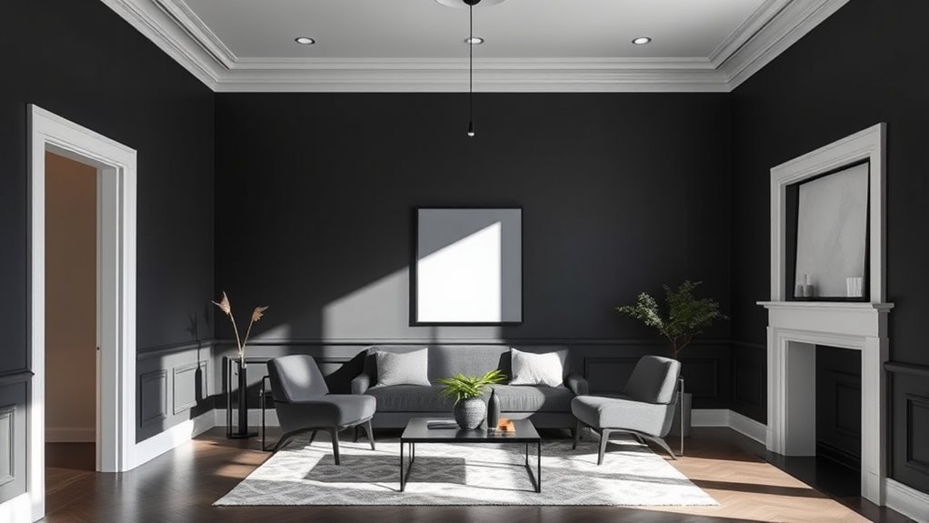 modern sleek sophisticated ambiance