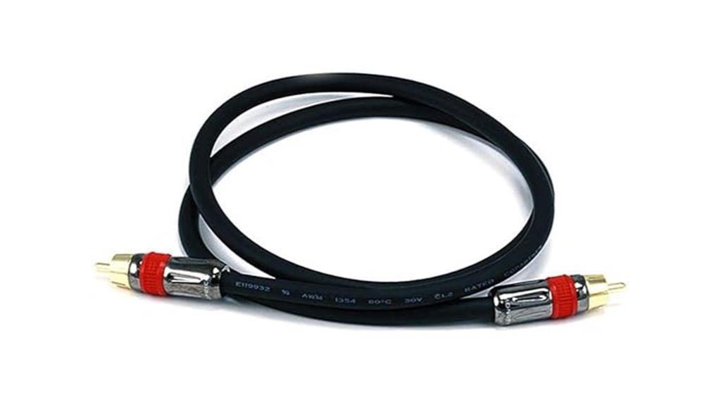 monoprice 3ft rg6 cable