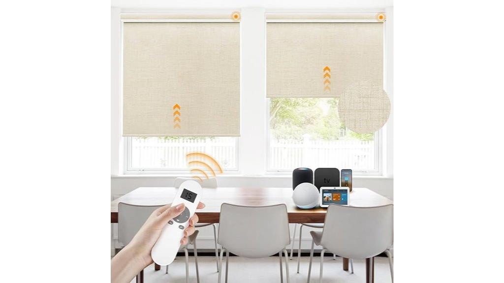 motorized smart window blinds