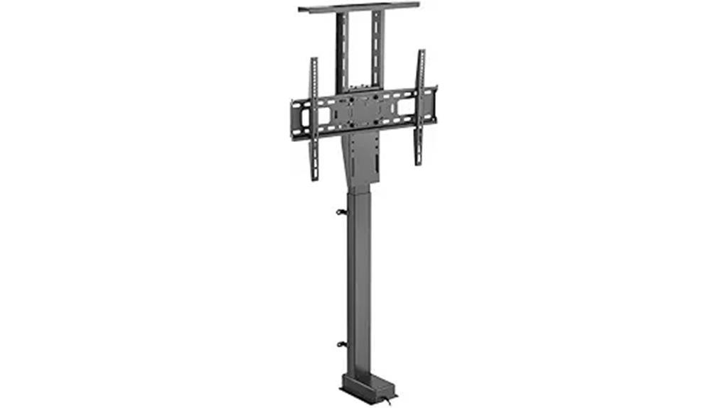 motorized tv lift stand