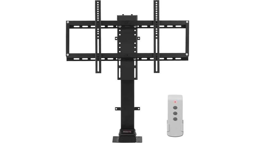 motorized tv lift swivel