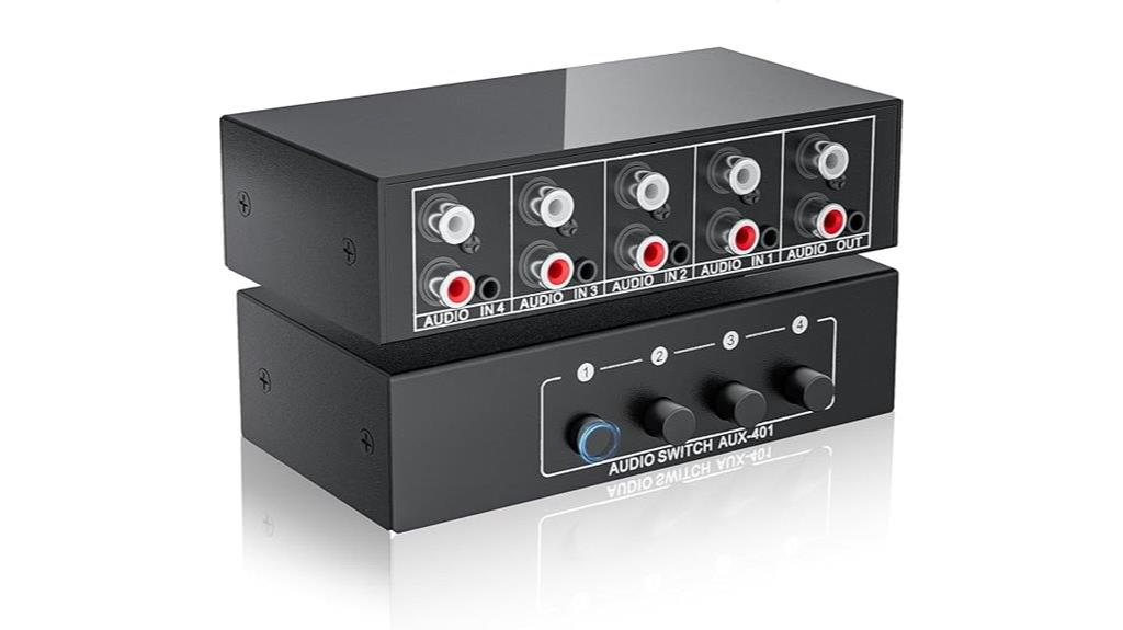 multi input audio switch