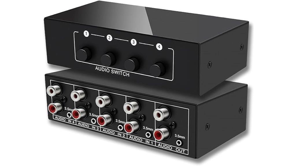multi input audio switcher