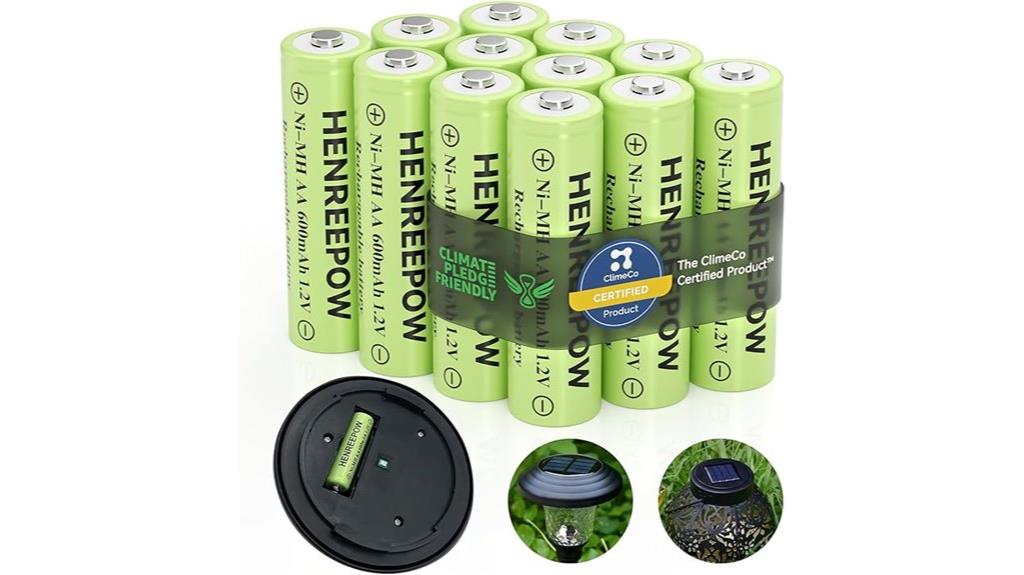 ni mh aa batteries pack