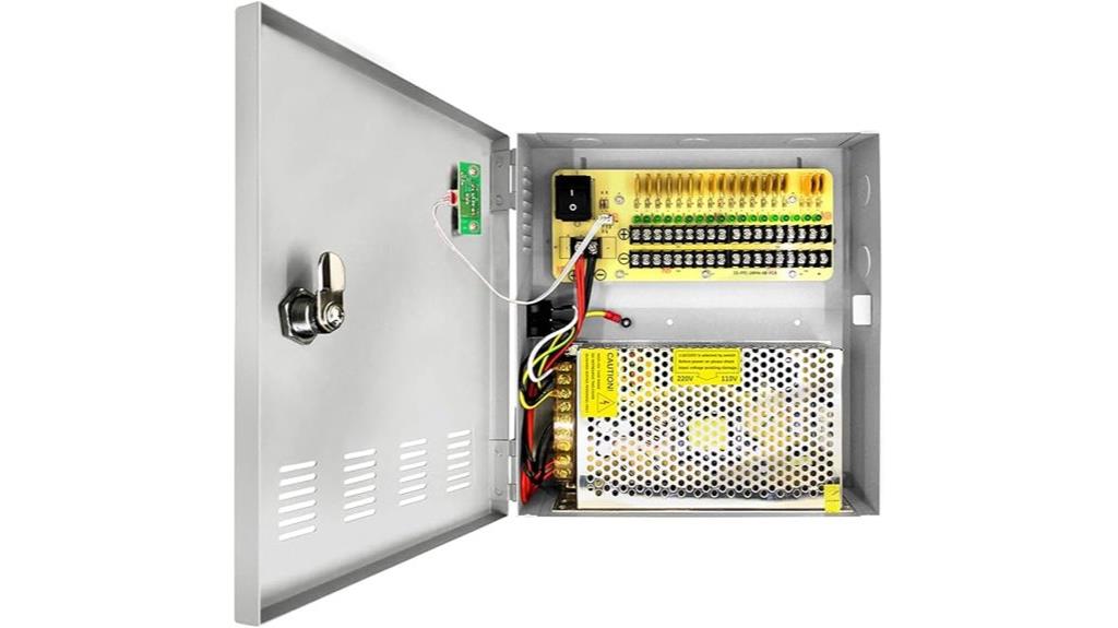 nine channel 12v dc power supply