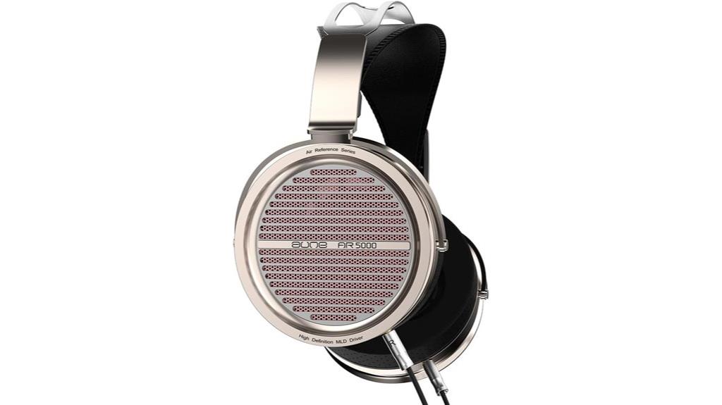 open back headphones with detachable cable