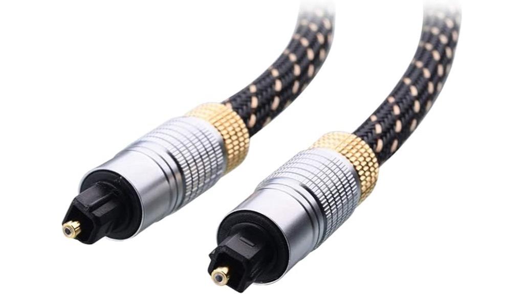 optical audio cable 6ft