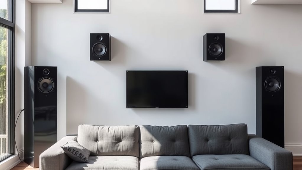 optimal surround speaker height