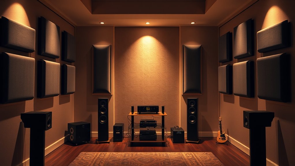 optimize room acoustic treatments