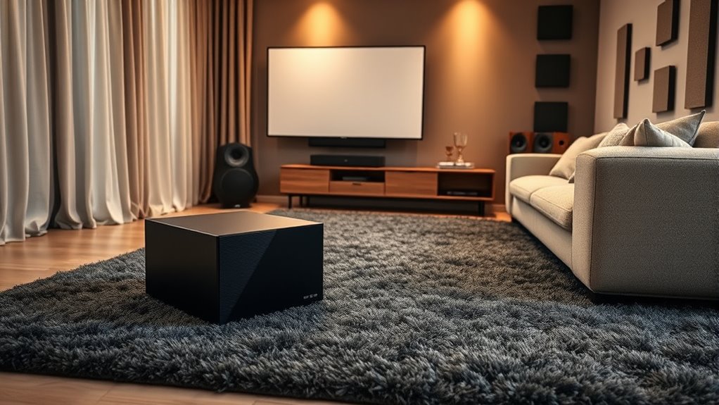 optimize room acoustics furniture