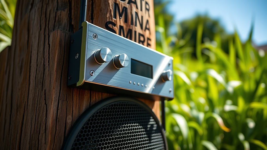 outdoor bluetooth speaker amplifiers
