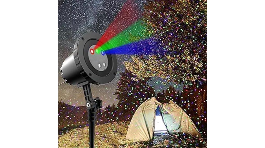 outdoor laser light projector