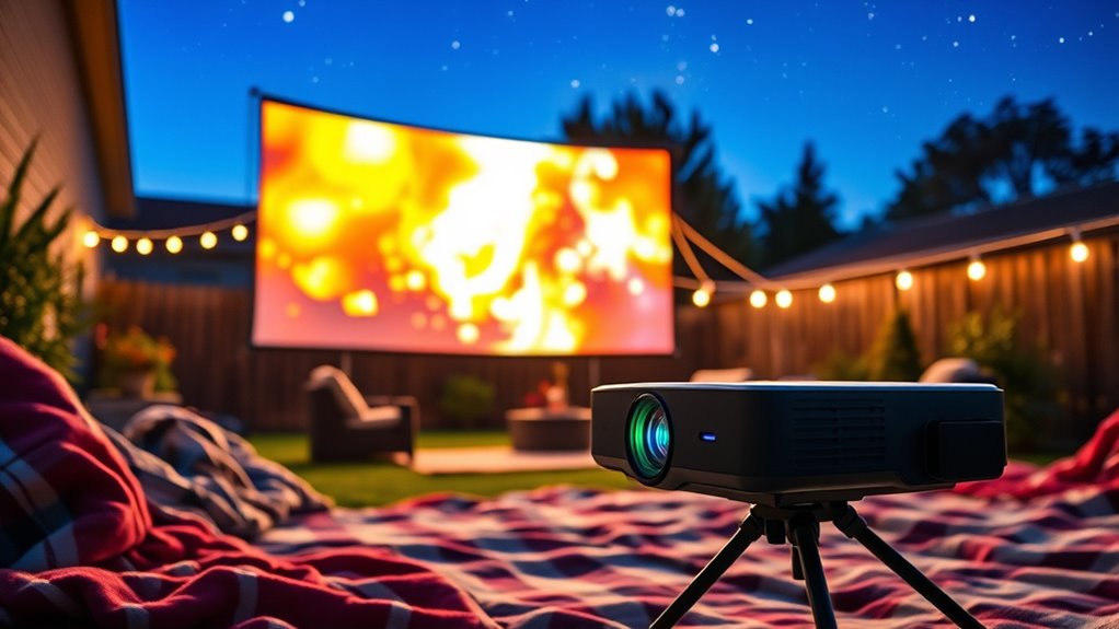 outdoor projector selection tips