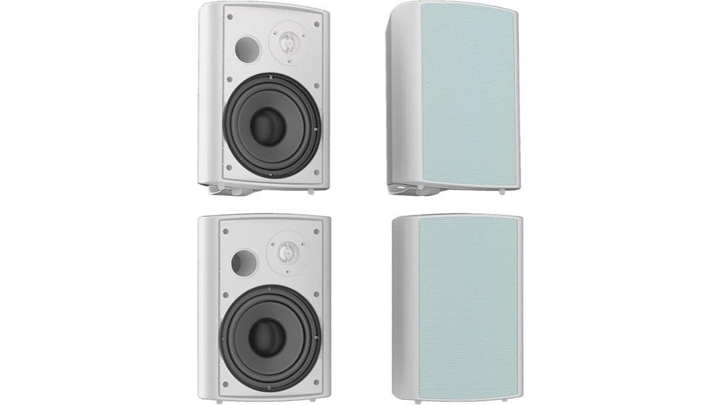outdoor waterproof wall speakers