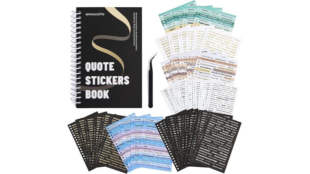 over two thousand word stickers