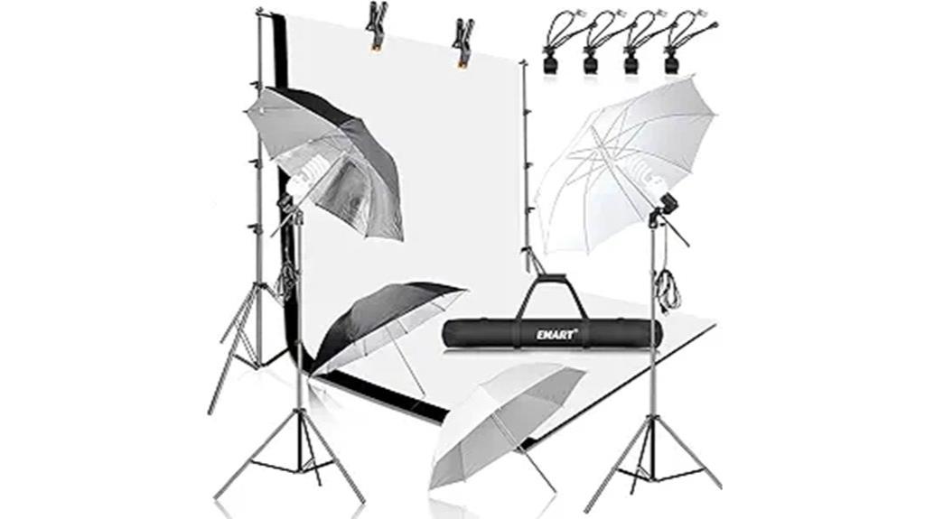 photography backdrop lighting kit