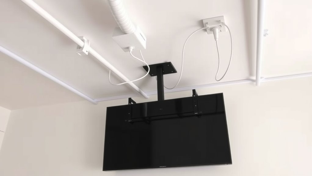 plan ceiling cable layout