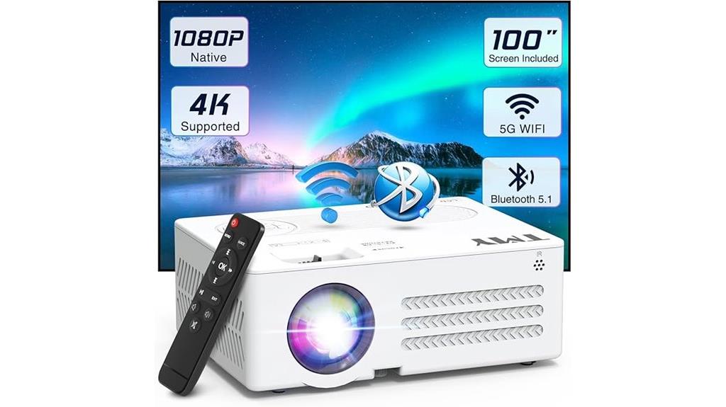 portable 1080p wifi projector