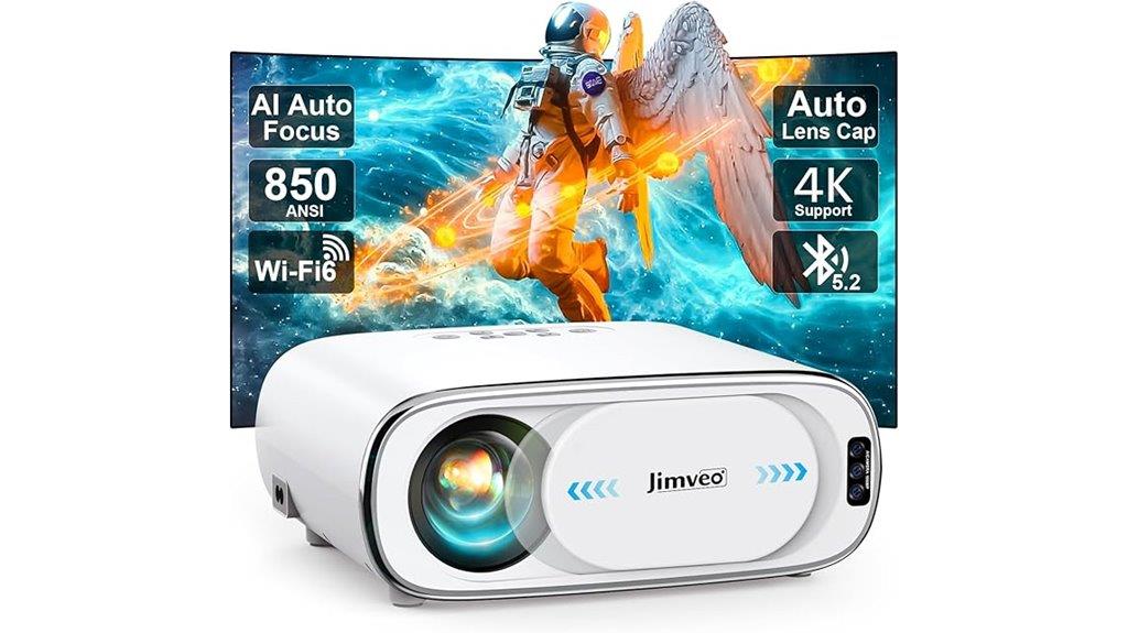 portable 4k wifi projector