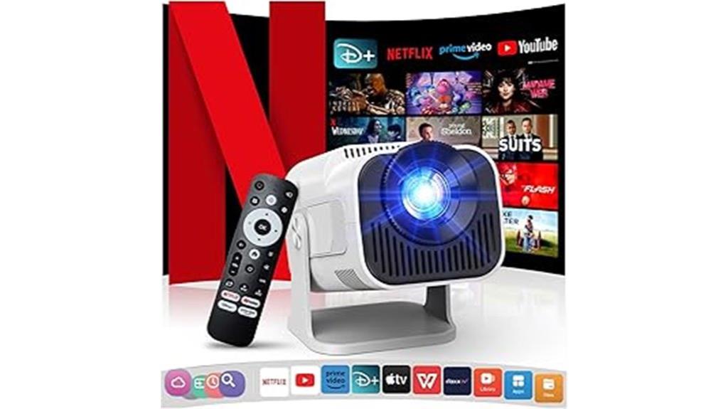 portable 4k wifi projector