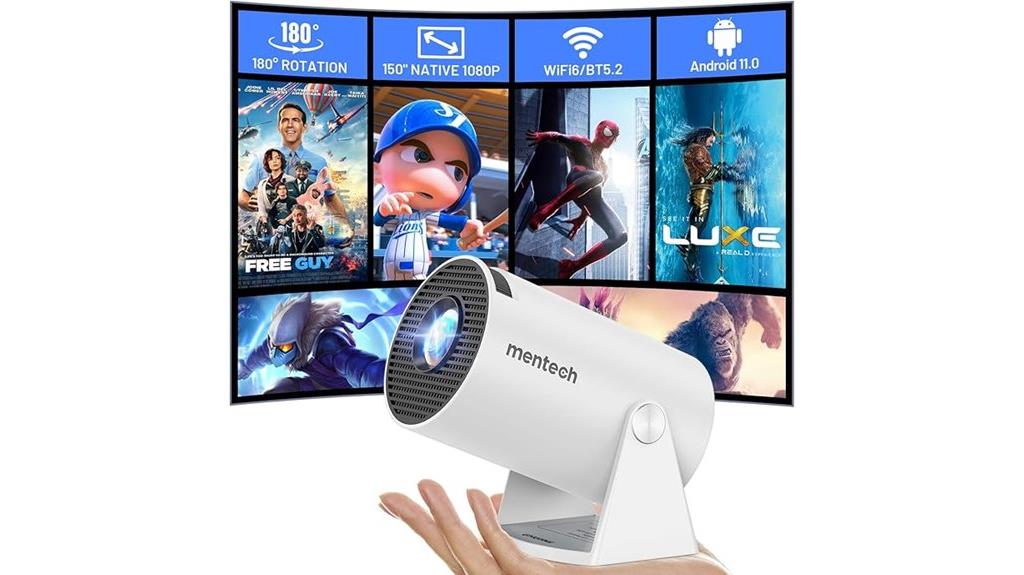 portable 4k wifi projector