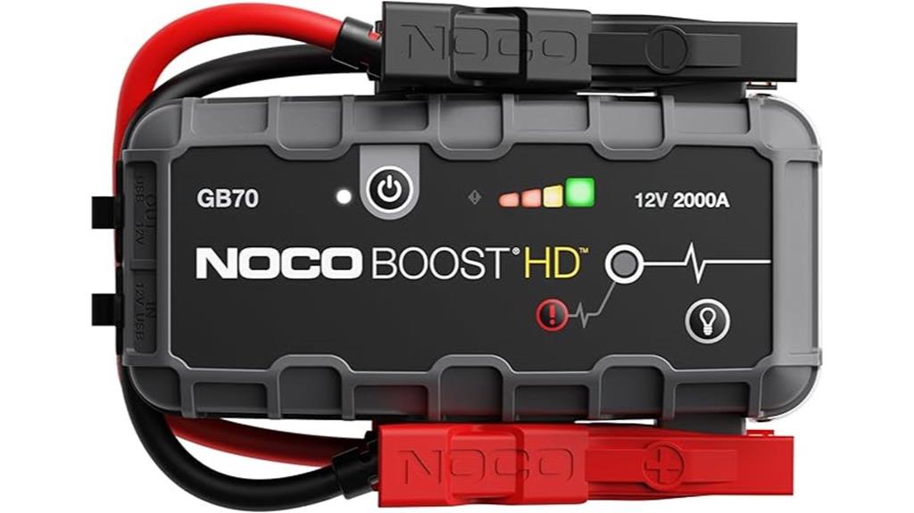 portable battery jump starter