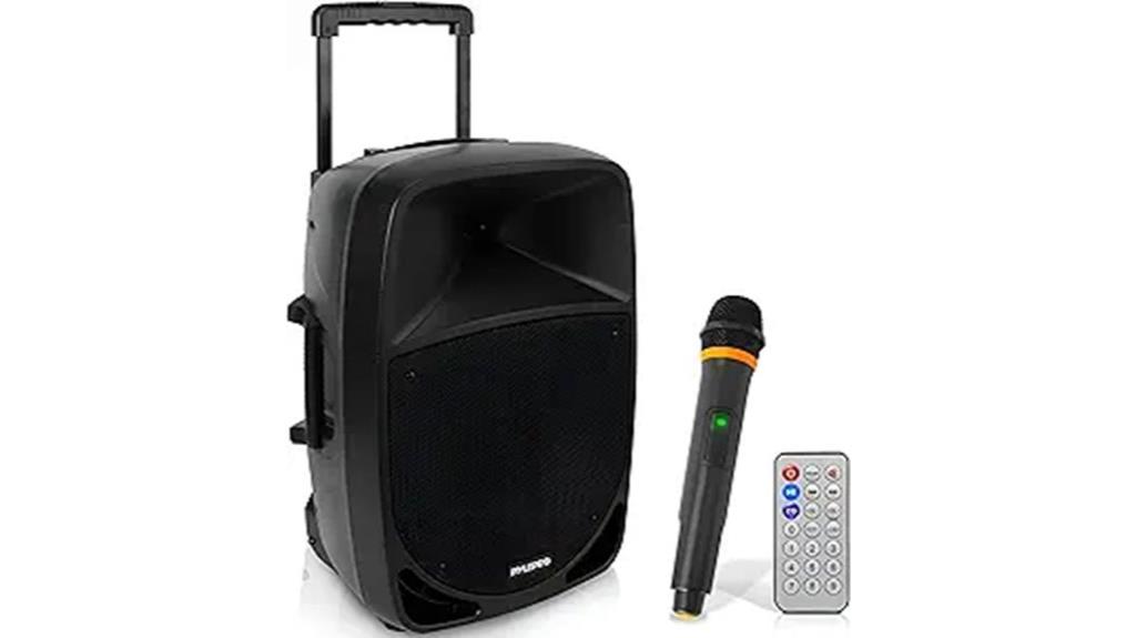 portable bluetooth pa speaker