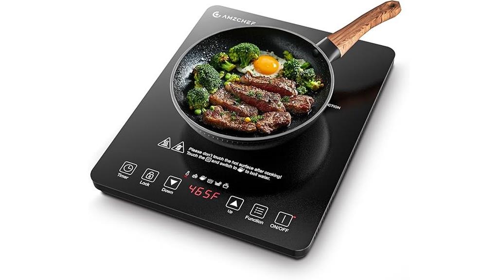 portable induction cooking